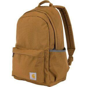 Classic Laptop Backpack Water Resistant 21L School Travel Work Bag Brown